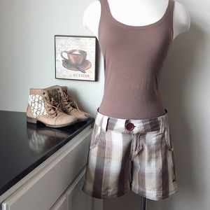 O’Neill plaid Fall Cotton Shorts